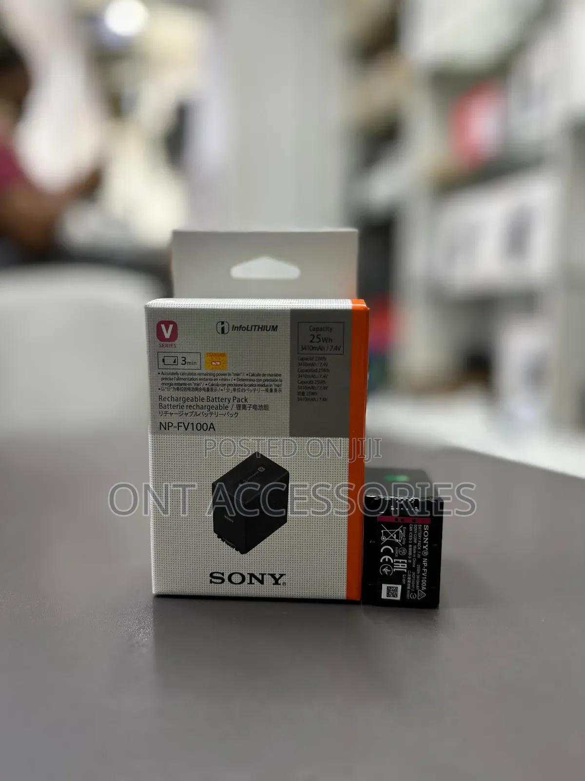 Sony Np-Fv100 Battery