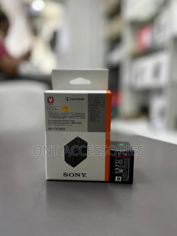 Sony Np-Fv100 Battery - thumbnail 3