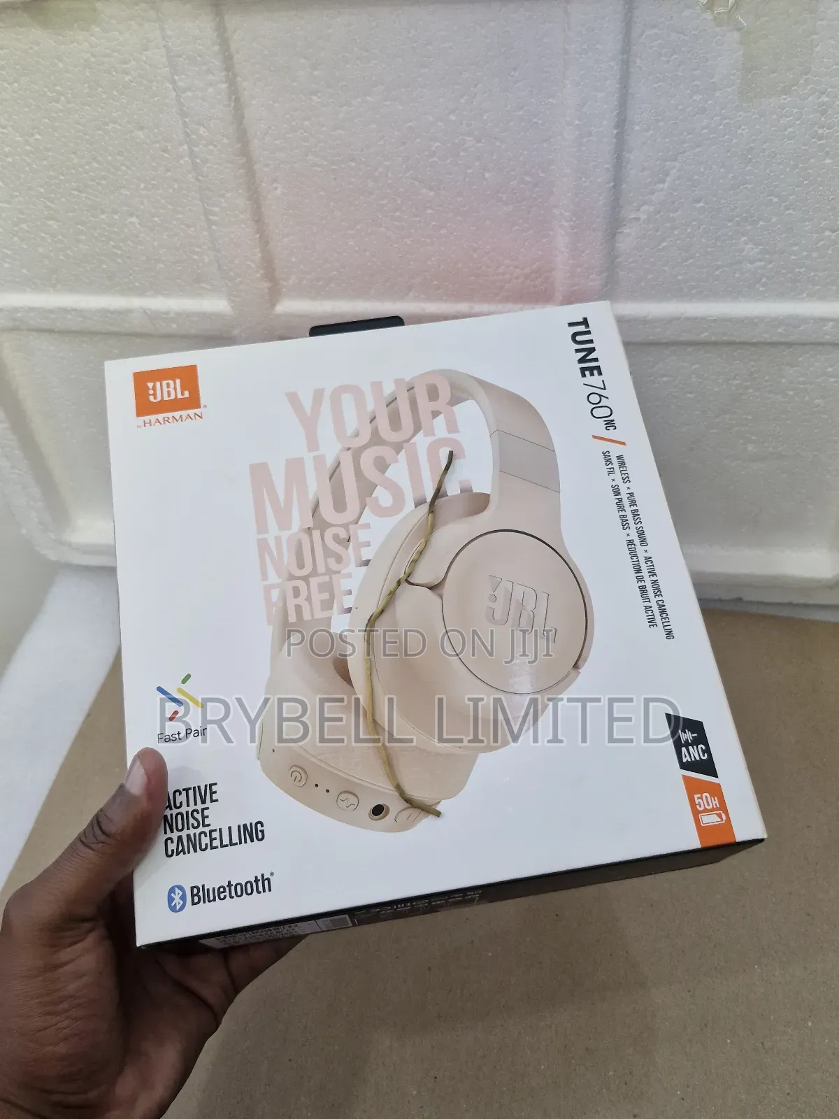 JBL Tune 760 Nc Brand New Sealed, Gold