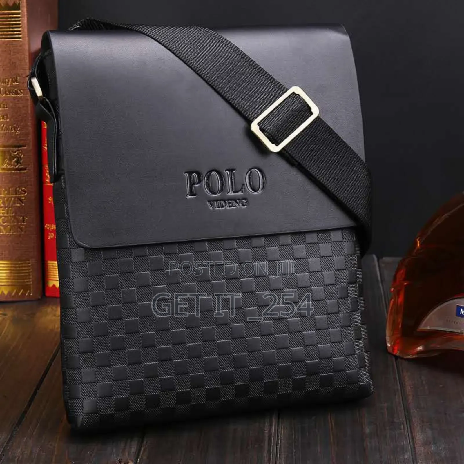 *Polo Mens Crossbody/ Shoulder Bag*
*Size* 26*3*20 Cm