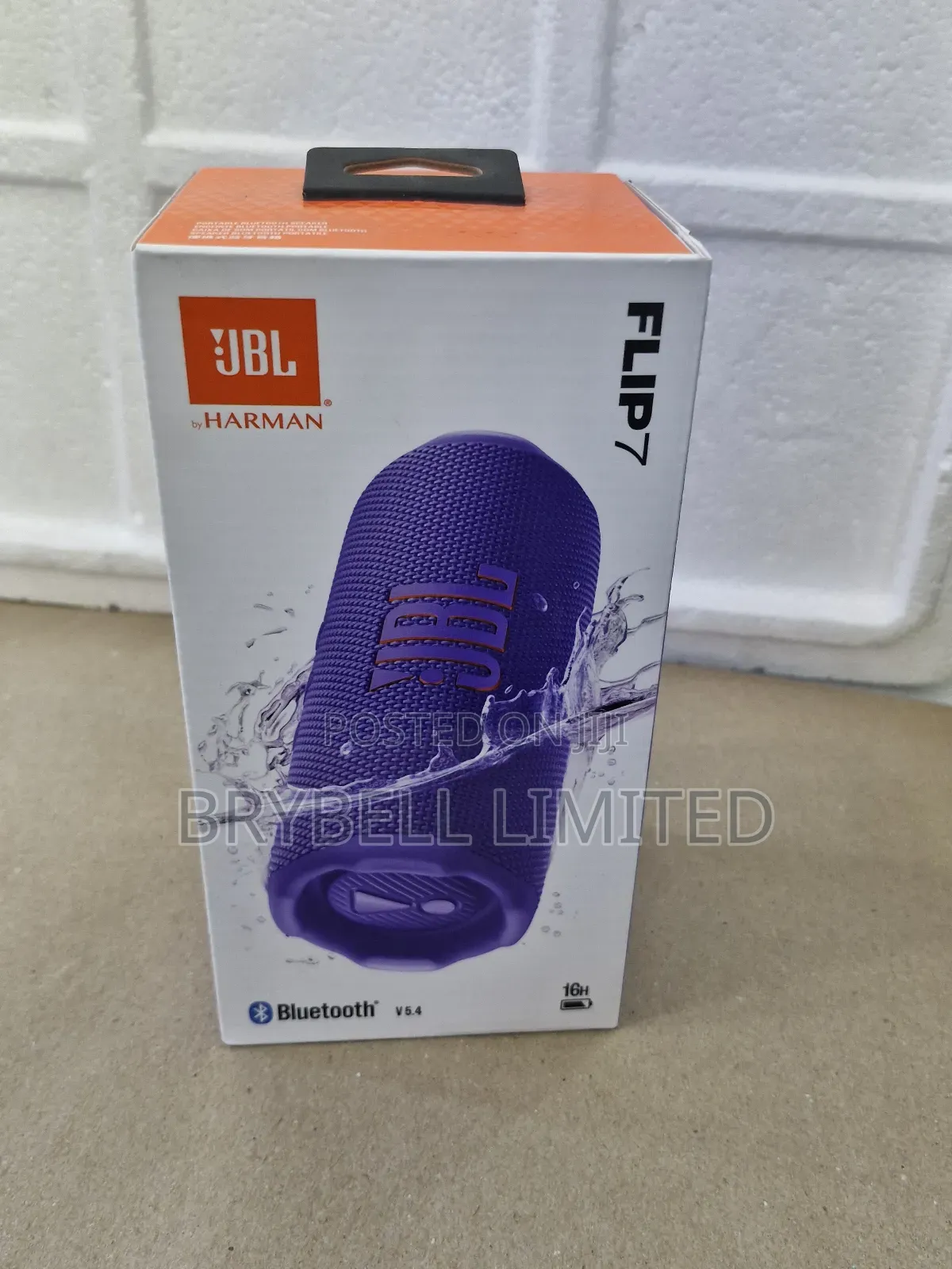 Original JBL Flip 7 Purple Brand New Sealed