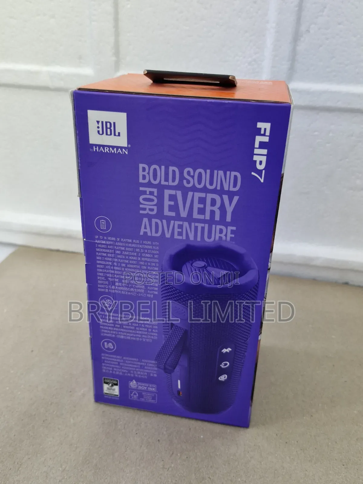 Original JBL Flip 7 Purple Brand New Sealed