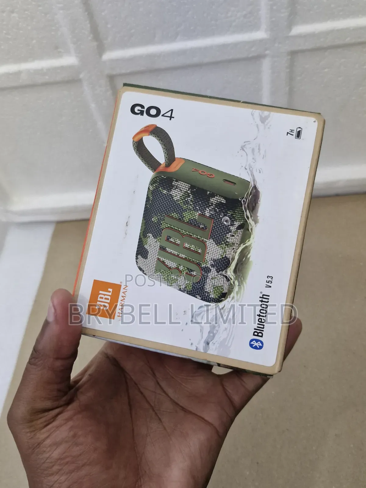 Original JBL Go4 Portable Bluetooth Speaker, Brand New Sealed