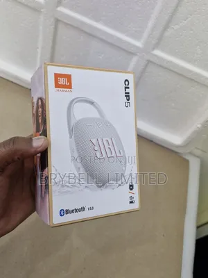 Brand New JBL Clip 5 Original Bluetooth Speaker, White