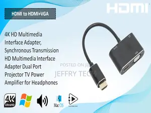 Hdmi to Vga Hdmi Splitter