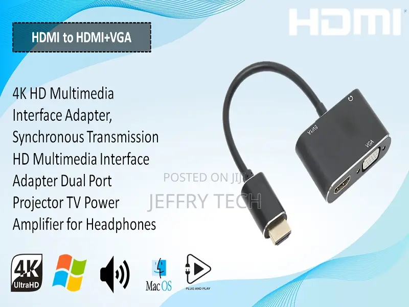 Hdmi to Vga Hdmi Splitter