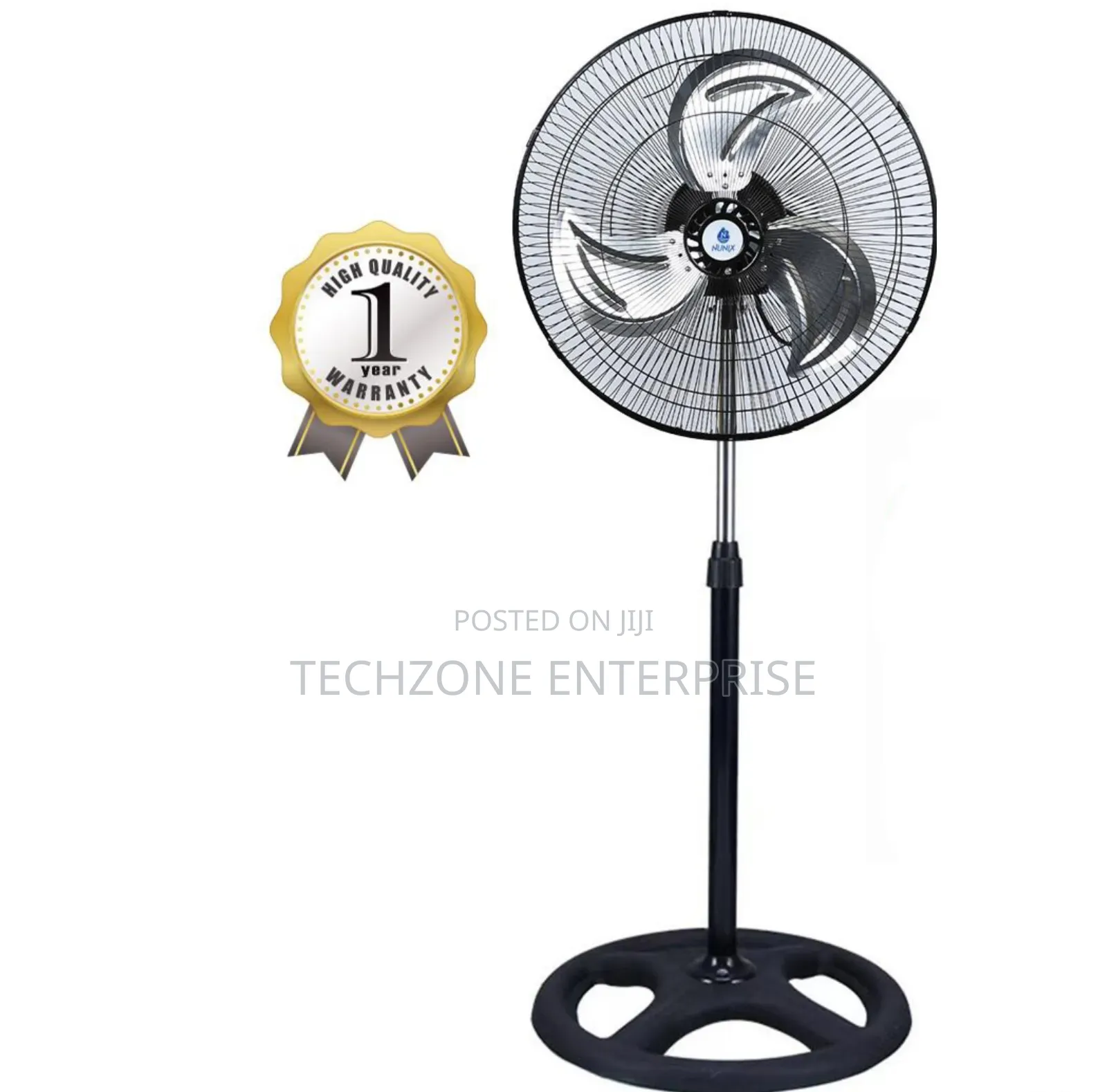 Nunix 18 Inches Free Standing Fan With Steel Blade
