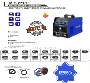 Riland Mig 271gf – 270a, 220v, Mig/Mma 3-in-1 Welder