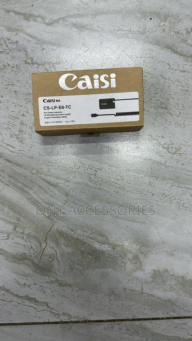 Caisi Lp E6 Type C Dummy Battery - thumbnail 3