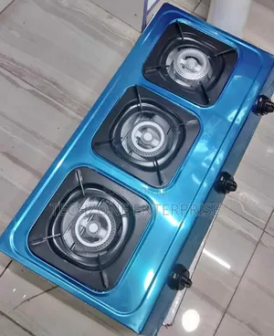 Amaze Stainless Steel 3 Burner Table Top Gas Stove Am-6003