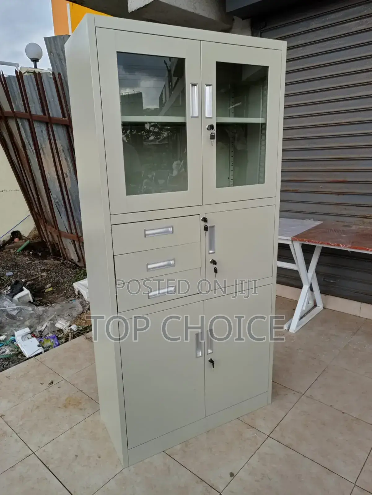 Modern Steel Office Cabinet