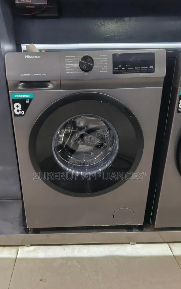 Hisense 8kg Wash Spin Washing Machine – Powerful Durable - main view