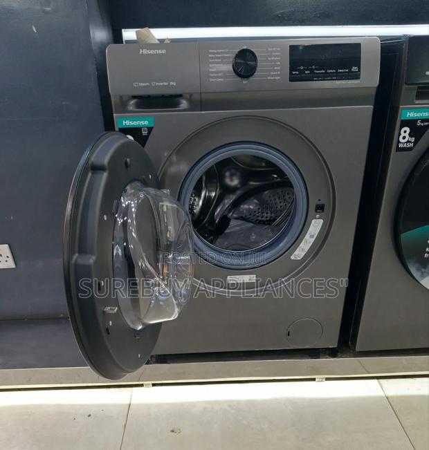 Hisense 8kg Wash Spin Washing Machine – Powerful Durable - thumbnail 3