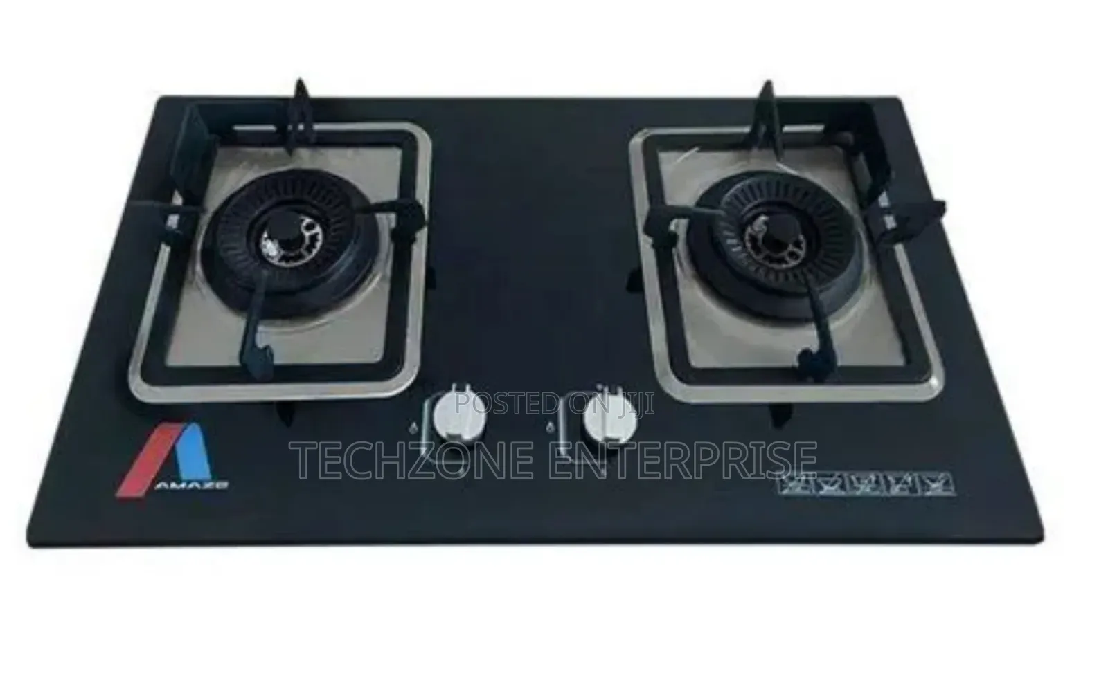 2 Burner Amaze Glass Inbuilt Hob Cooker