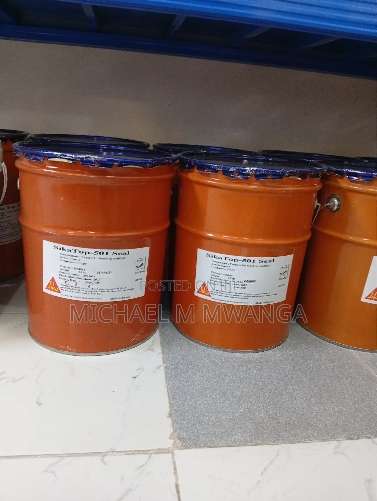 Cementitious Sikatop Seal