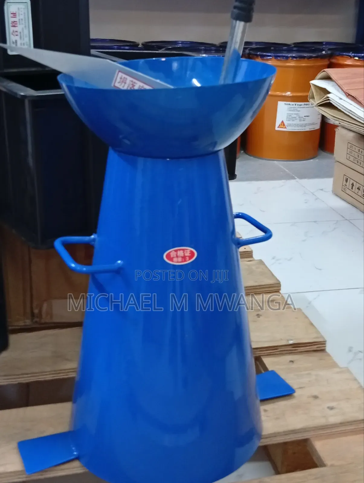 Concrete Consistency Slump Cone Test Kit