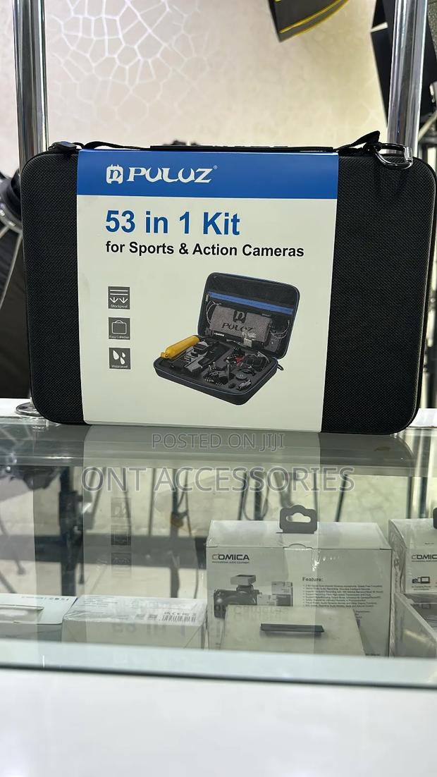 Puluz 53 in 1 Go Pro Kit