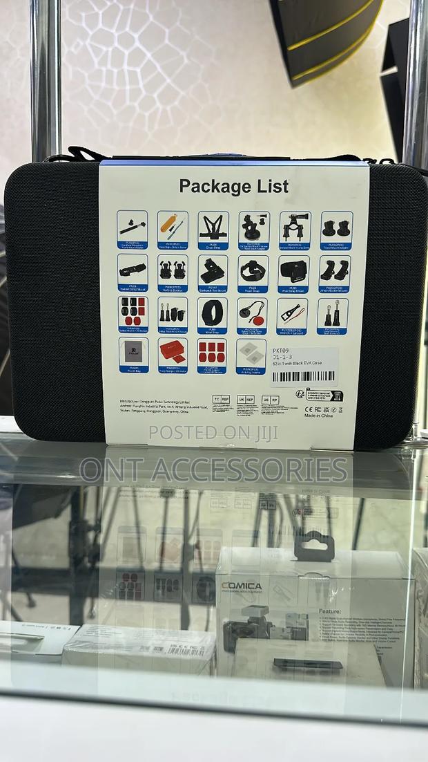 Puluz 53 in 1 Go Pro Kit - thumbnail 2