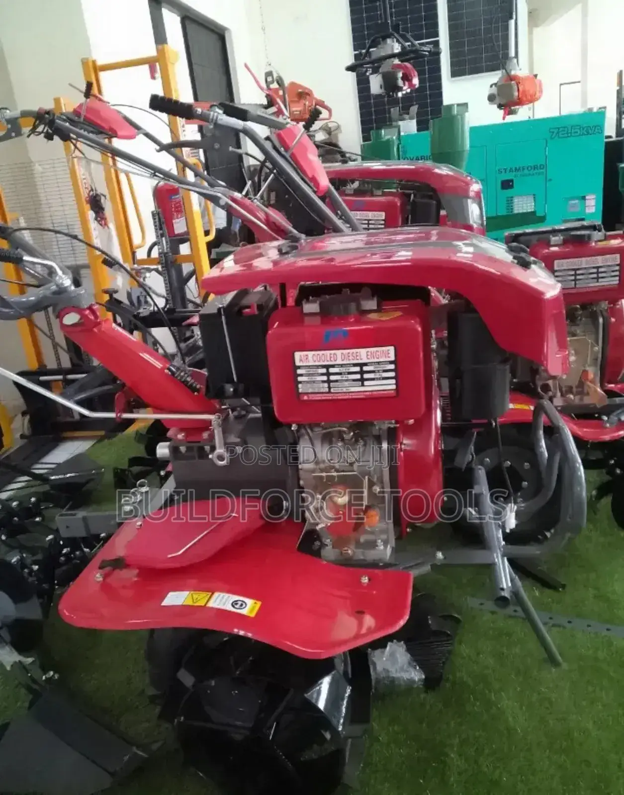 16hp Heavy Duty Walking Tractor With Accessories