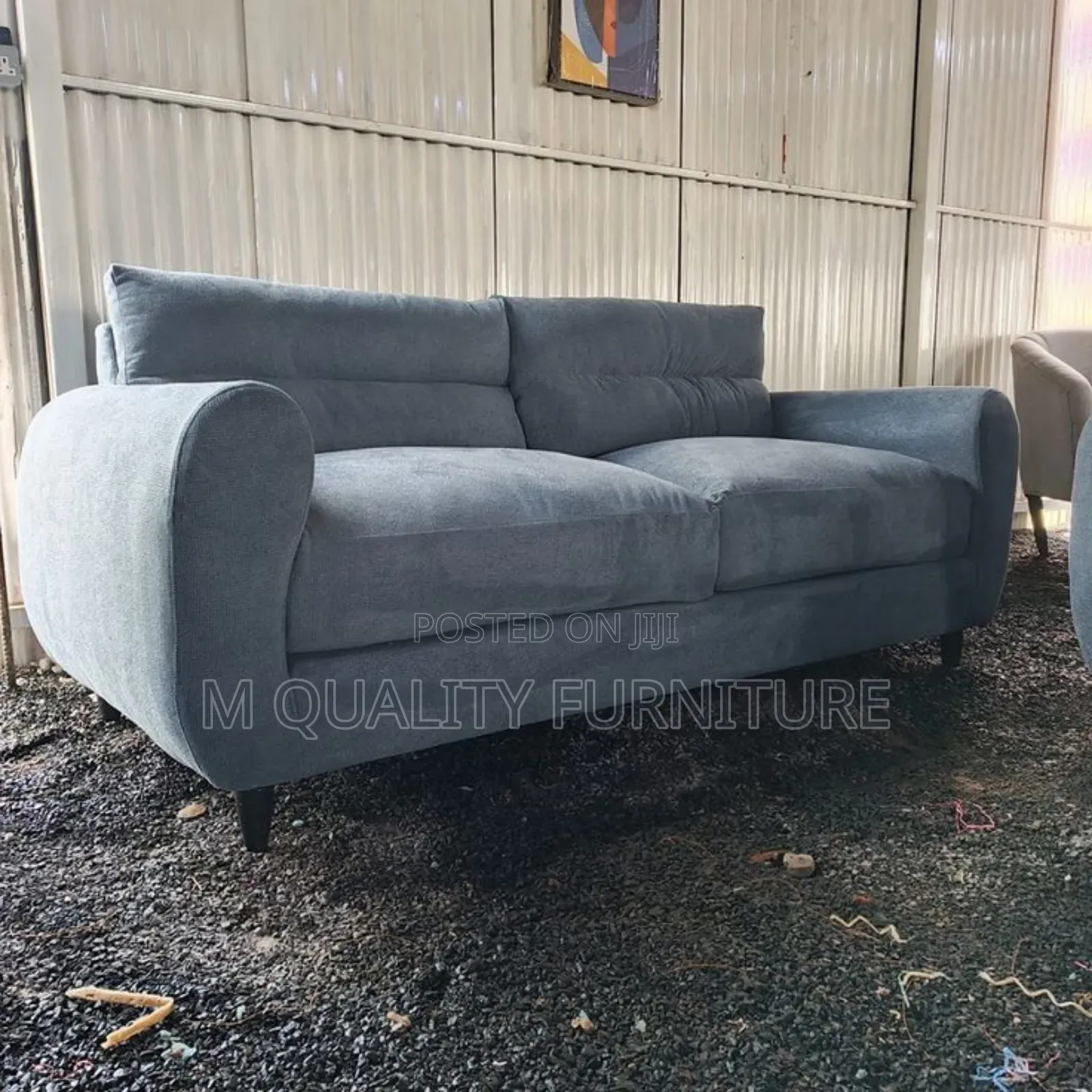Gray 3 Seater New Design Couches