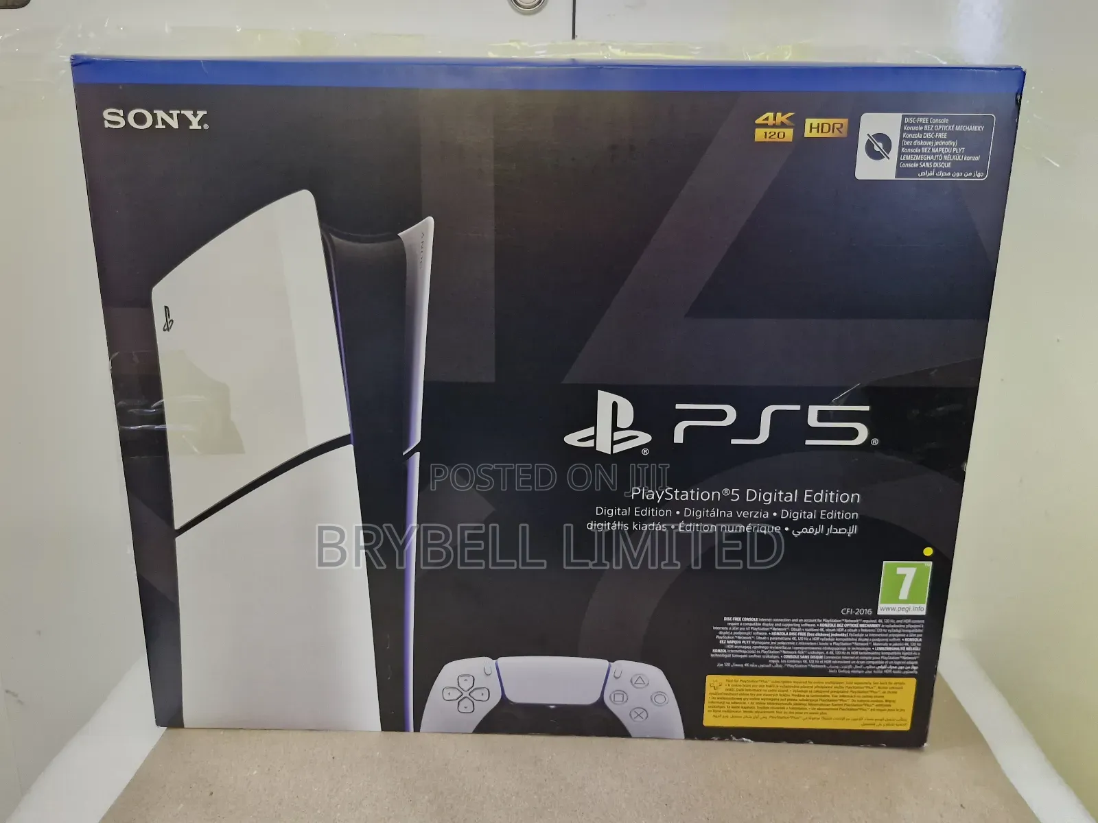 Sony Playstation 5 Digital Edition 1tb Btand New Sealed