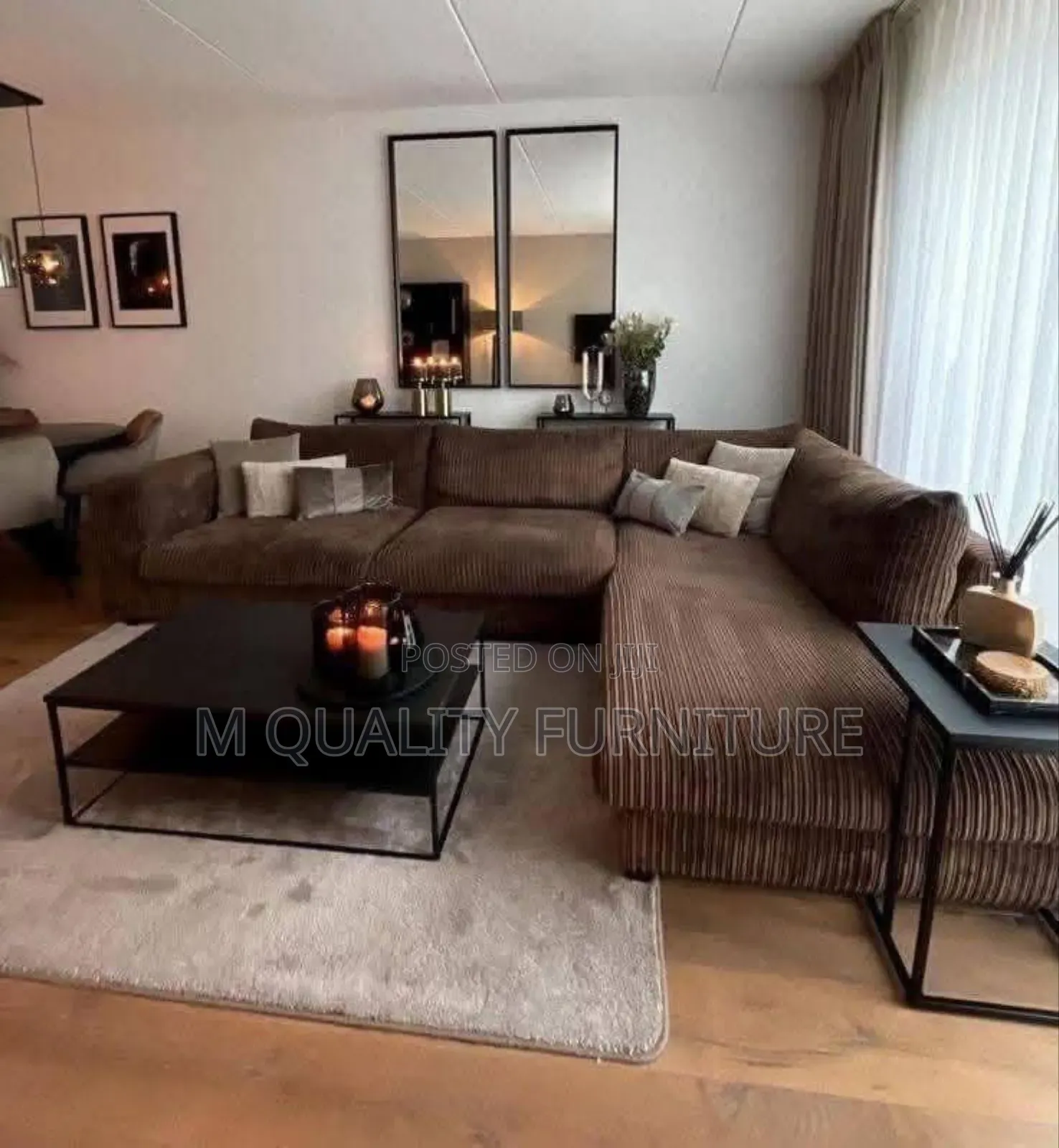 Brown Corner New Couches