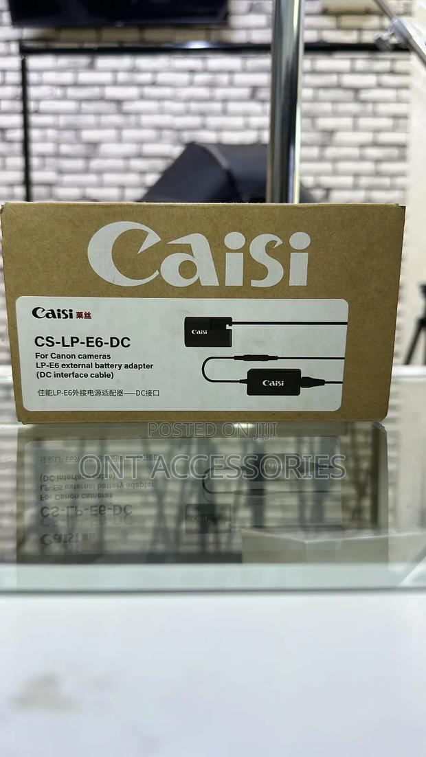 Caisi Lp -E6 Dc Dummy Battery