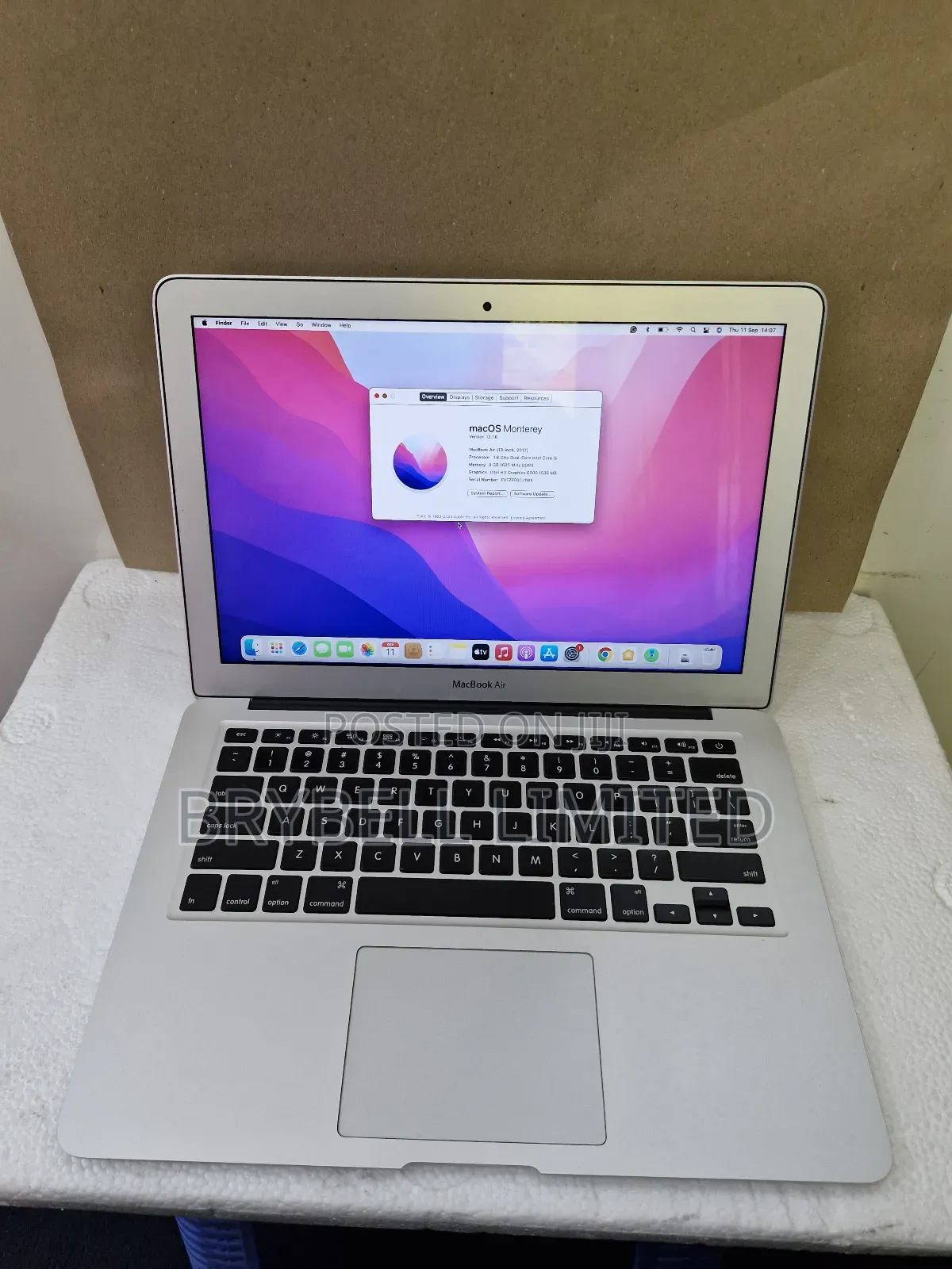 Laptop Apple MacBook Air 2017 8GB Intel Core I5 SSD 128GB