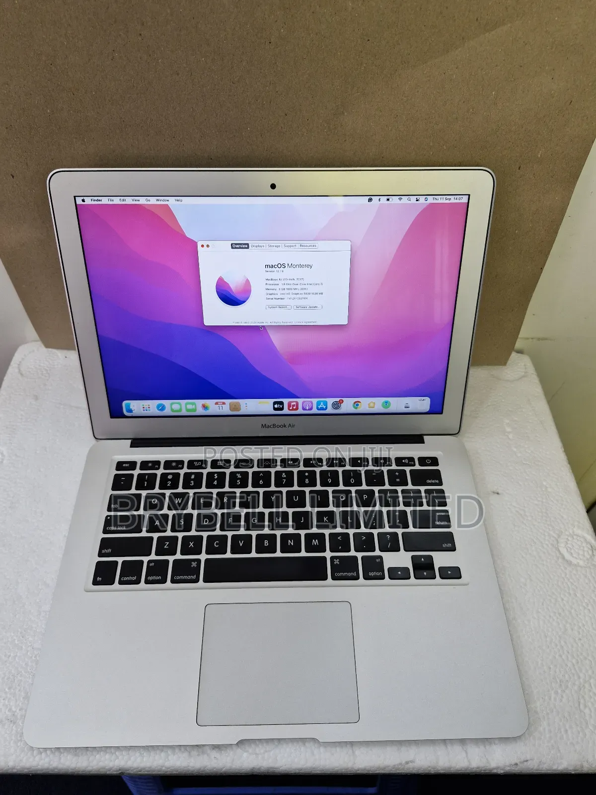 Laptop Apple MacBook Air 2017 8GB Intel Core I5 SSD 128GB