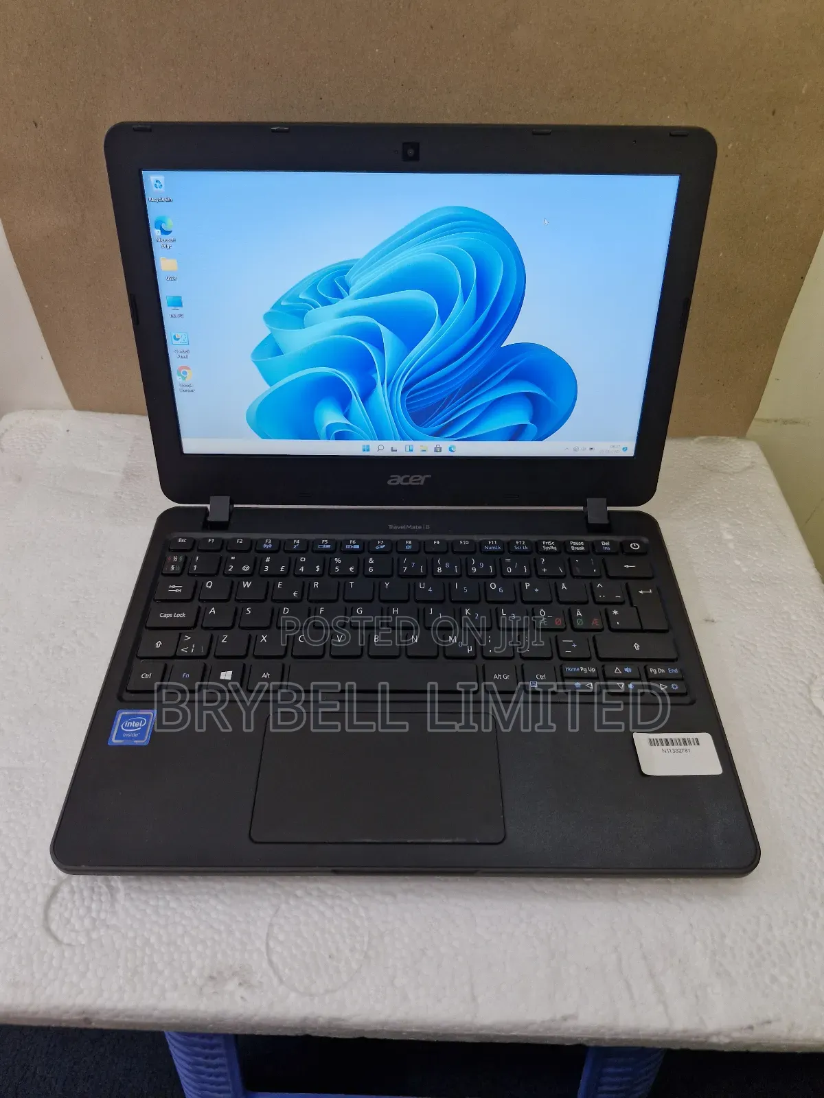 Laptop Acer TravelMate B 4GB Intel Celeron HDD 60GB