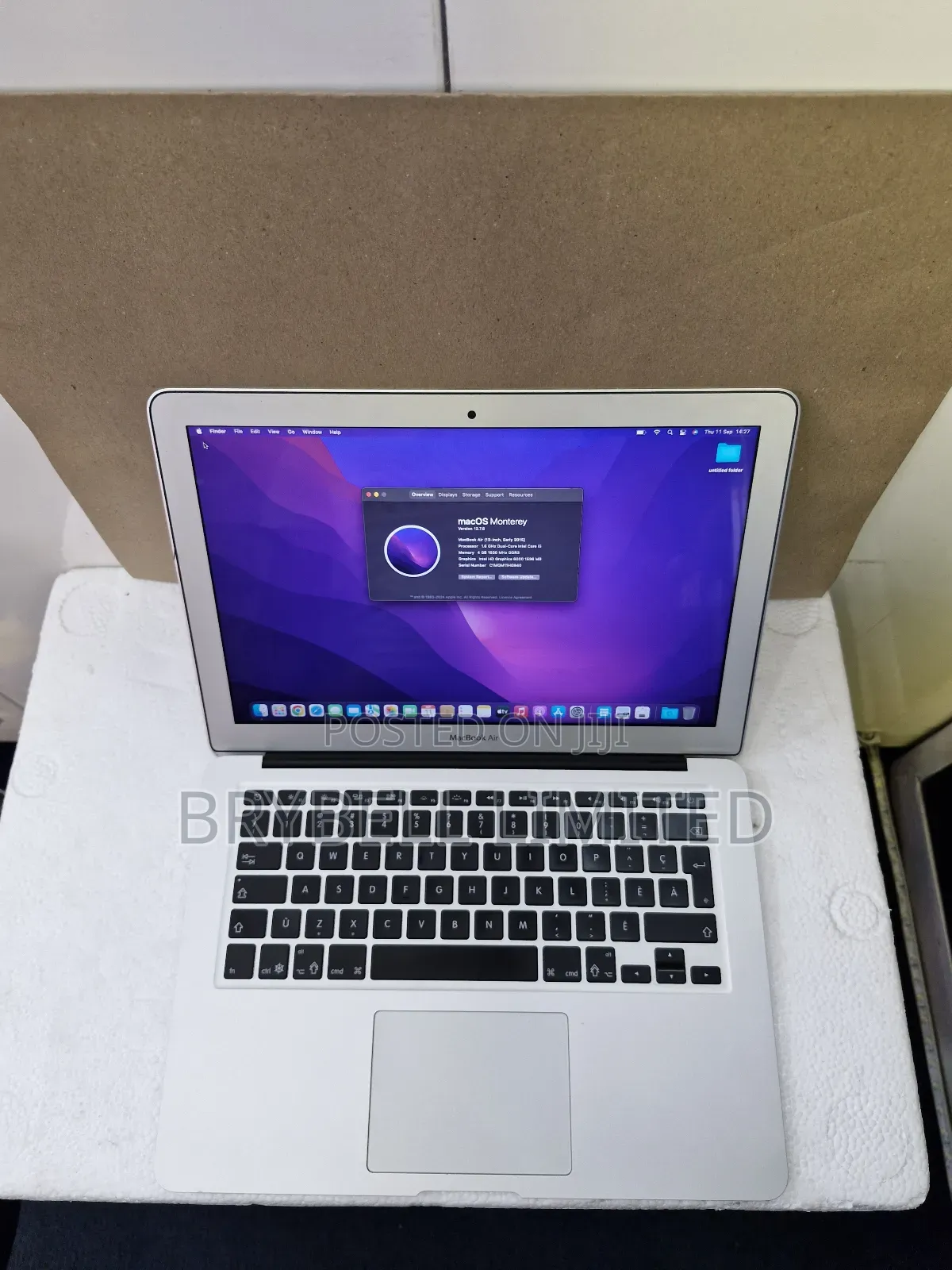 Laptop Apple MacBook Air 2015 8GB Intel Core I5 SSD 256GB