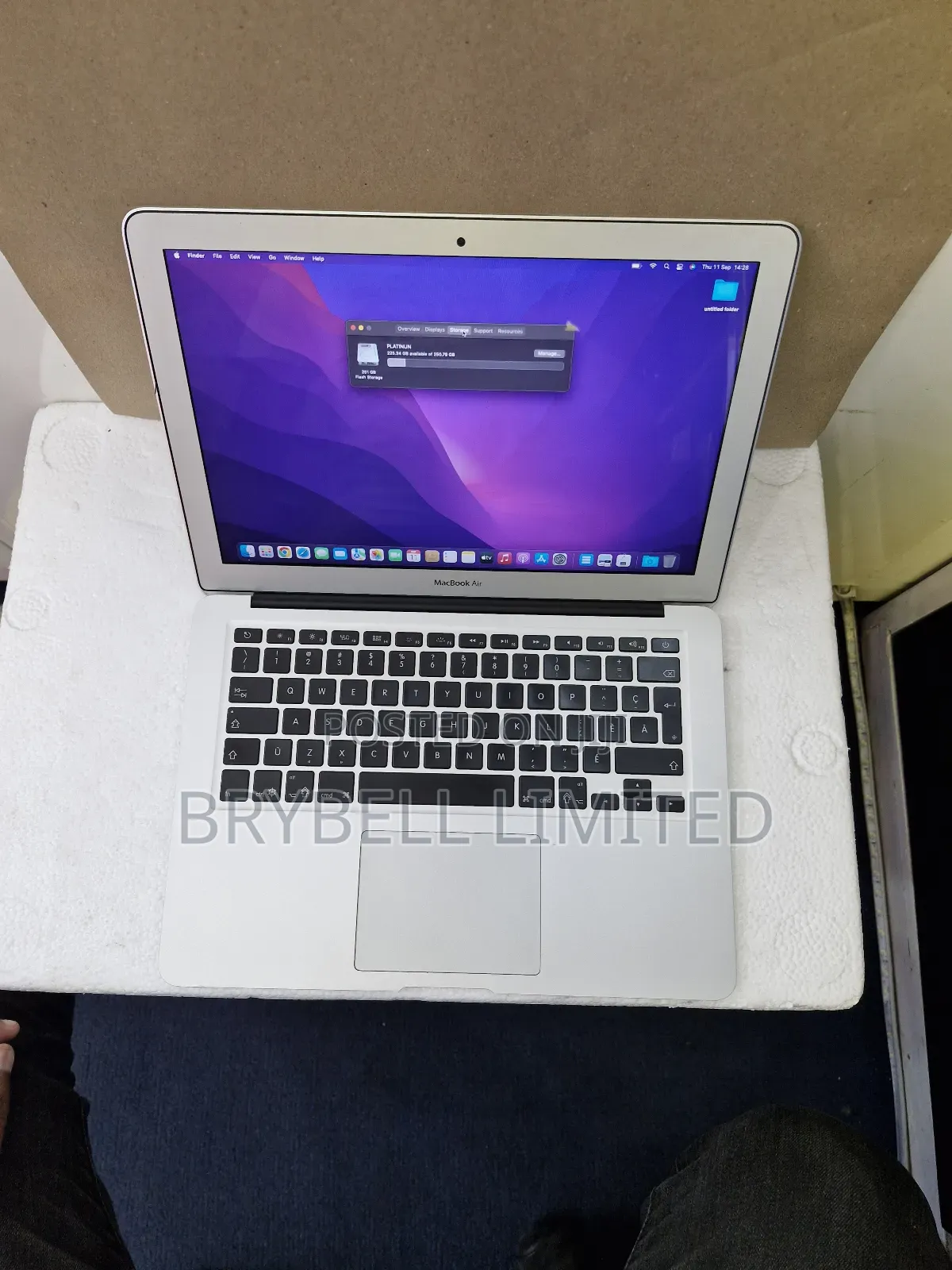 Laptop Apple MacBook Air 2015 8GB Intel Core I5 SSD 256GB