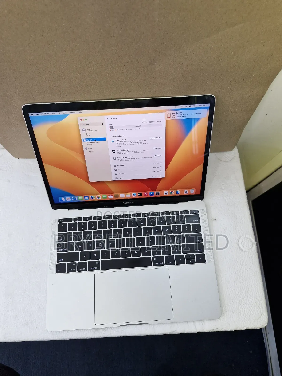 Laptop Apple MacBook Pro 2017 8GB Intel Core I5 SSD 256GB