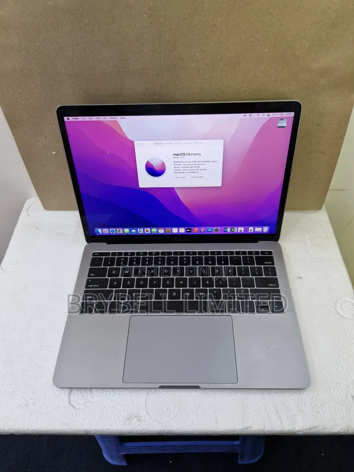 Laptop Apple MacBook Pro 2016 6GB Intel Core I5 SSD 256GB