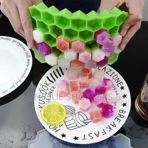Silicone Ice Cube Tray Honey Comb Shaped