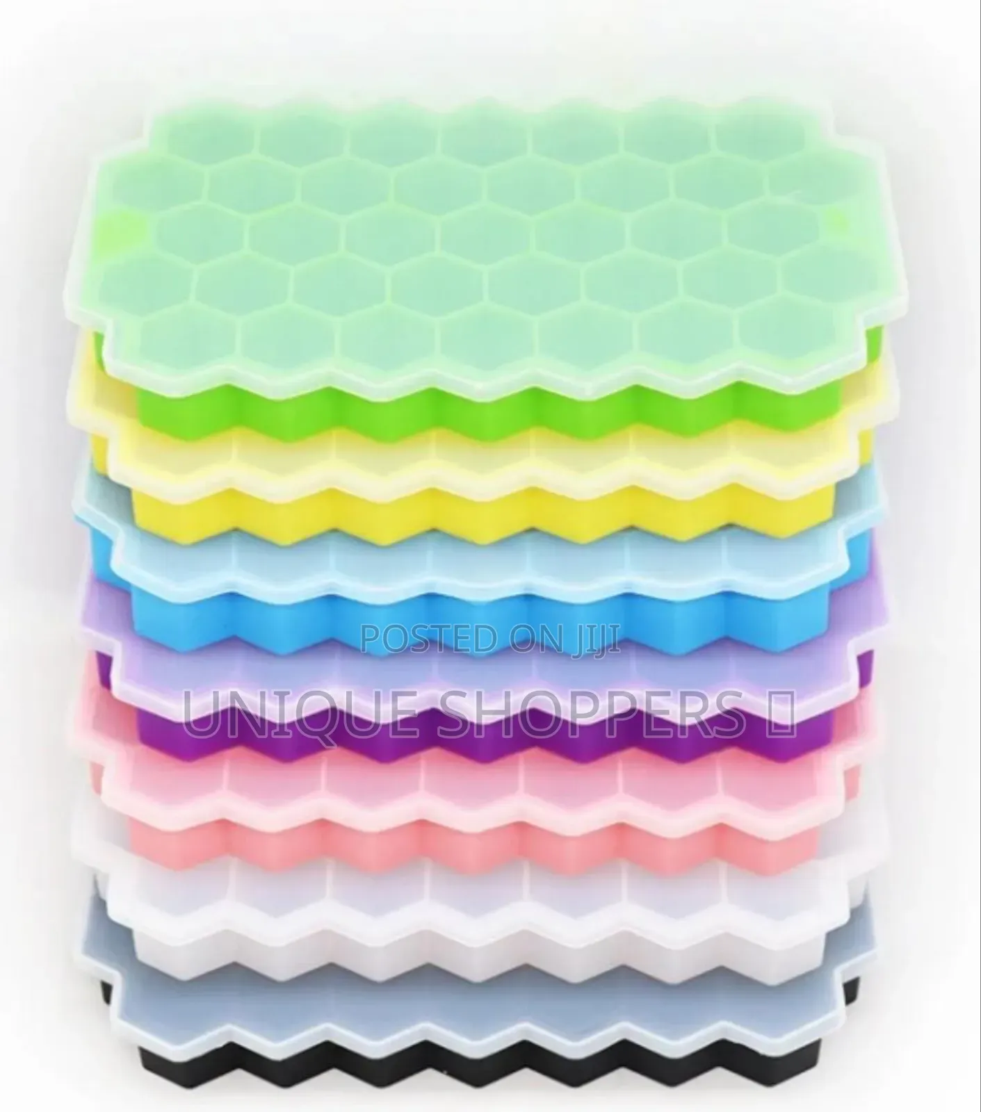 Silicone Ice Cube Tray Honey Comb Shaped