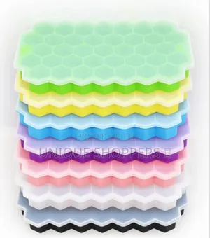 Silicone Ice Cube Tray Honey Comb Shaped
