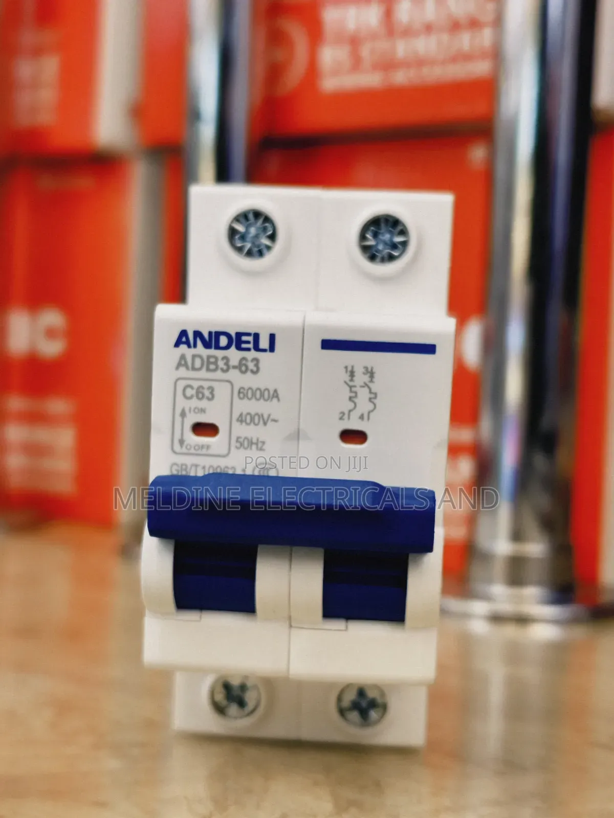 Andeli Double Pole 63a
