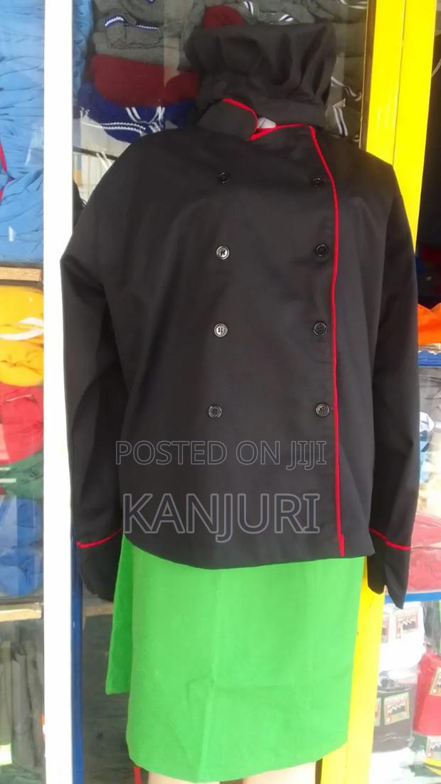 Black Chef Jacket - main view