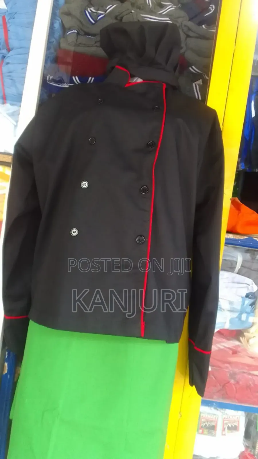 Black Chef Jacket
