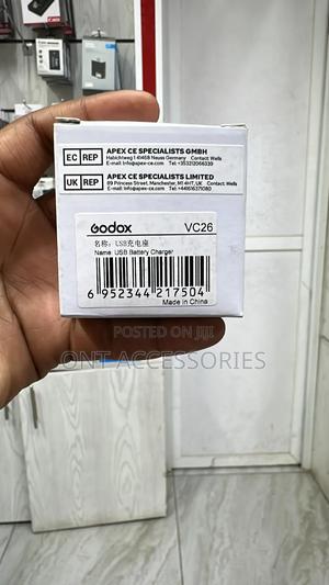 Godox Vc26 Charger for Vb26 V1 Battery - thumbnail 2
