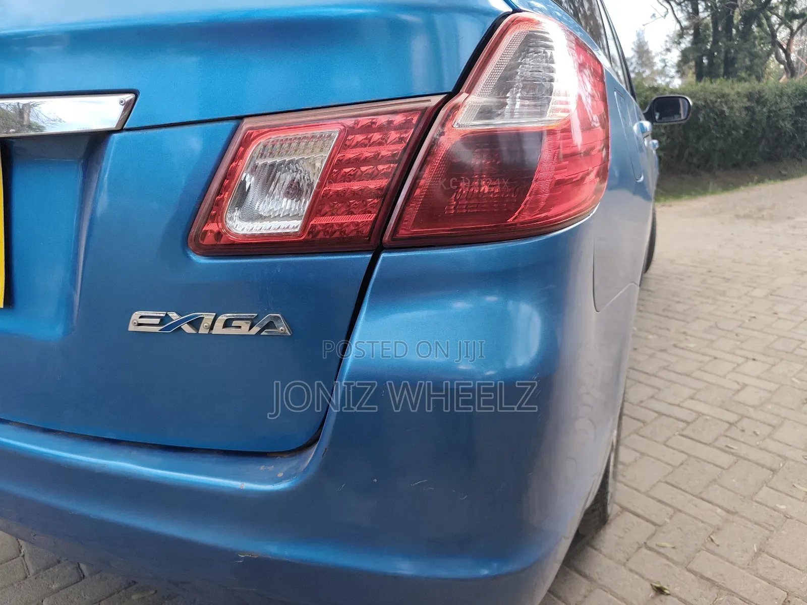 Subaru Exiga 2008 Blue