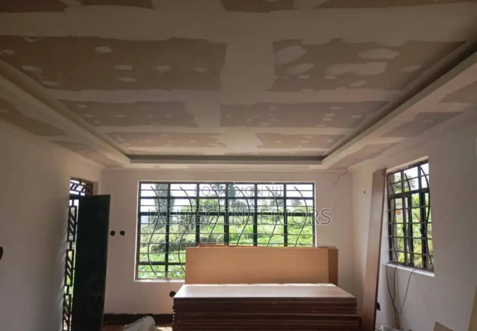 Gypsum Work With High Quality Finishing