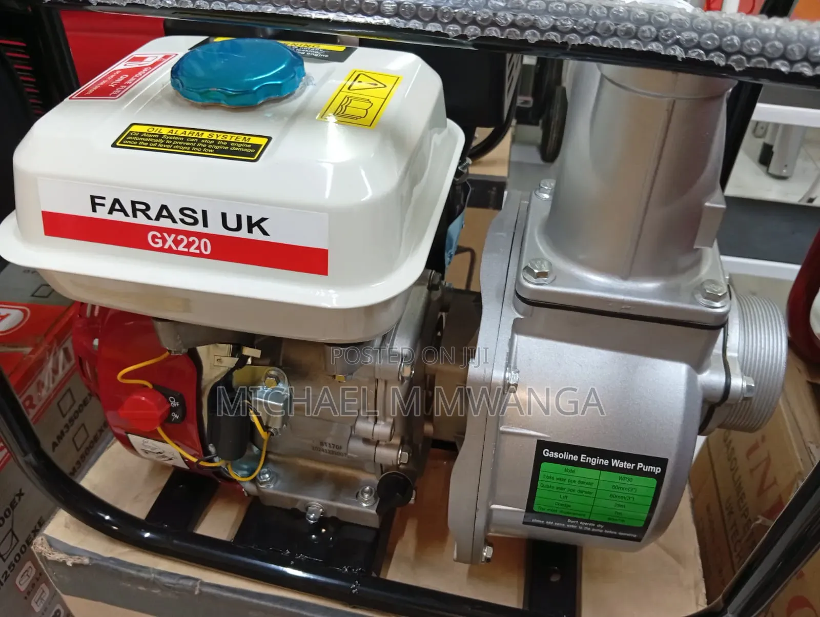 Heavy Duty Water Pump Wp20 Gasoline