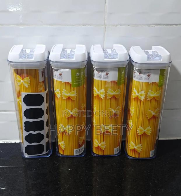 Acrylic Food Containers
1.9ltr Each
Comes With Labels+A Pen