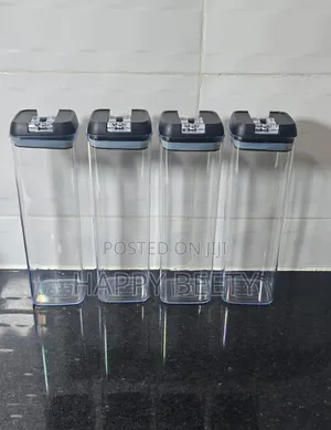 Acrylic Food Containers 
1.9ltr Each
Comes With Labels+A Pen