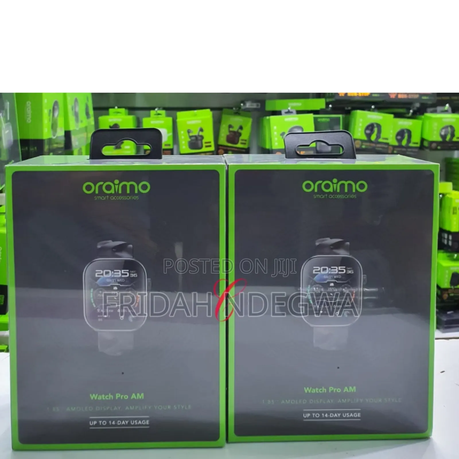 Oraimo Watch Pro Am Osw-811h 1.85′′ Amoled Ip68 Smart Watch