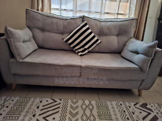 3 Seater and 2 Seater Couch (With Sewn in Armrest on Both Sides)