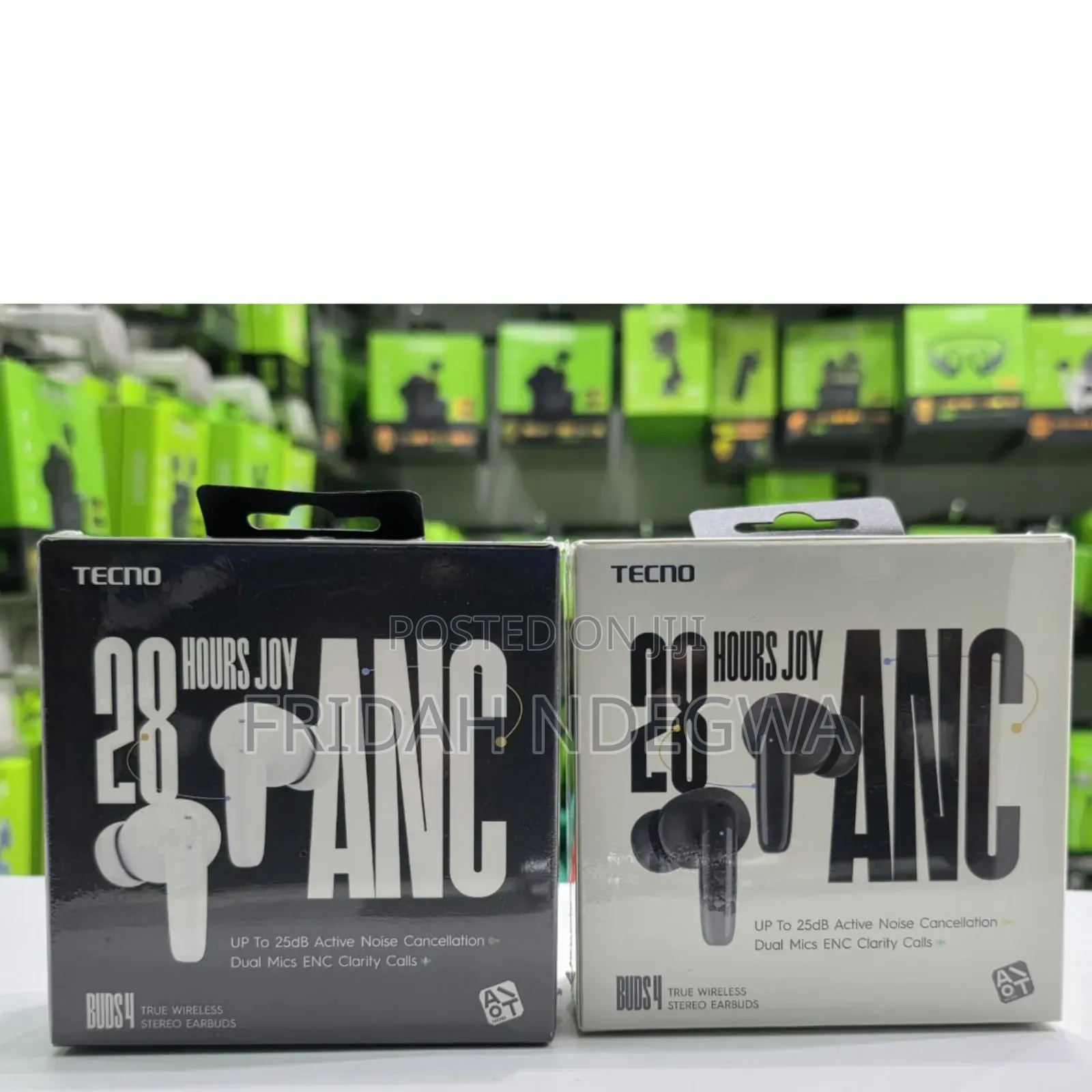 *Tecno Buds 4 Bd04 True Wireless Stereo Earbuds,