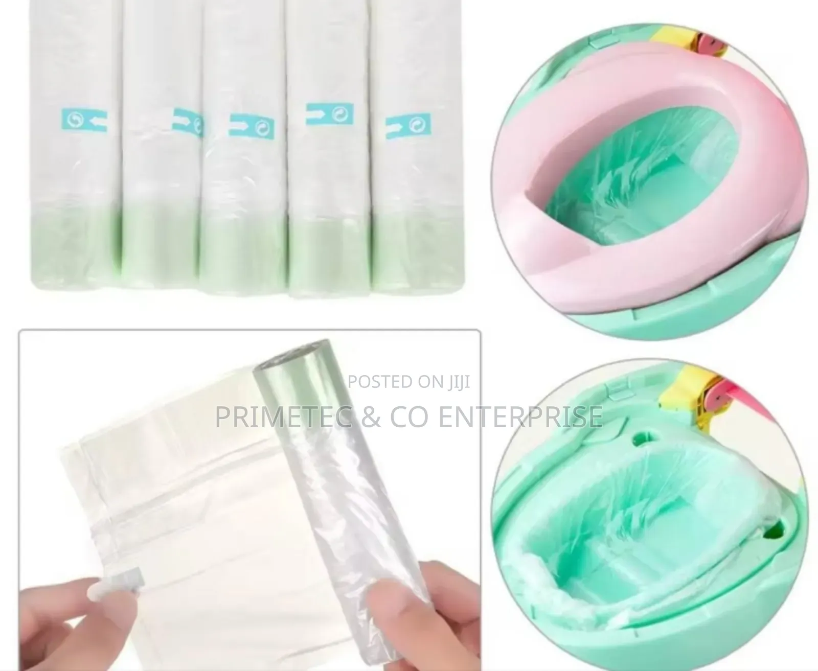 10pcs/Roll Up Universal Potty Baby Training Toilet Seat